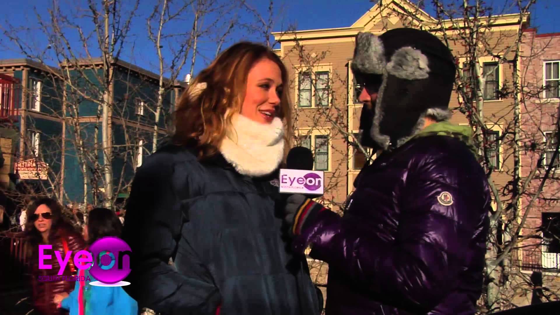 Maitland Ward at Sundance 2014 - Eye On Channel