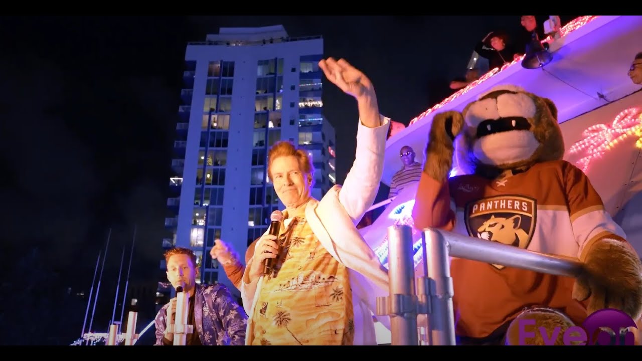 On Board the Grand Marshal Boat Seminole Hard Rock Winterfest Boat